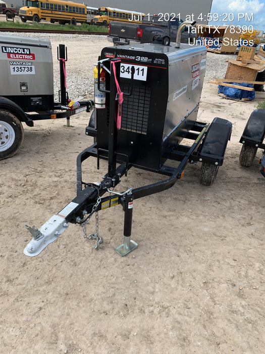 2021 Lincoln Electric Vantage 322 Ready Pak 3
