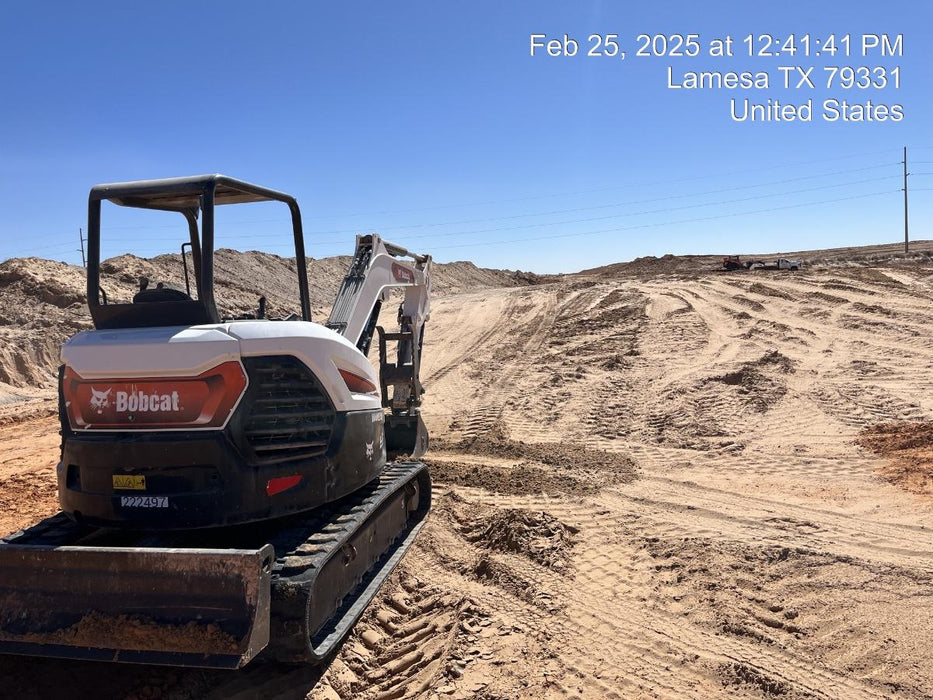 2022 Bobcat E50 Canopy, Rubber Tracks, Manual QC, Hydraulic Thumb