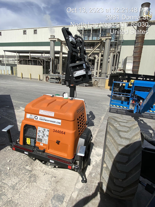 2023 Generac MLT2 Diesel, Flex Switch 120V Input, Powerzone Controller, (4) 320W LED Lights, 4kW Generator, 39.9 Gal Fuel Tank, 2" Ball, T3