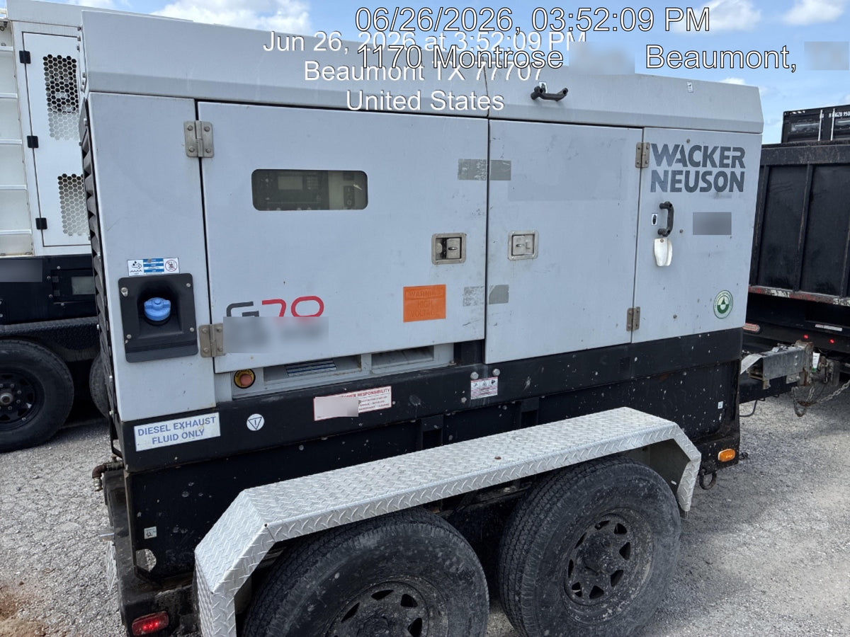 2018 WACKER NEUSON G70