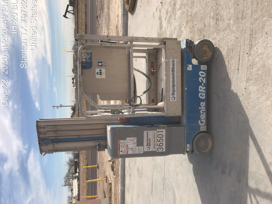 2019 GENIE GR-20
