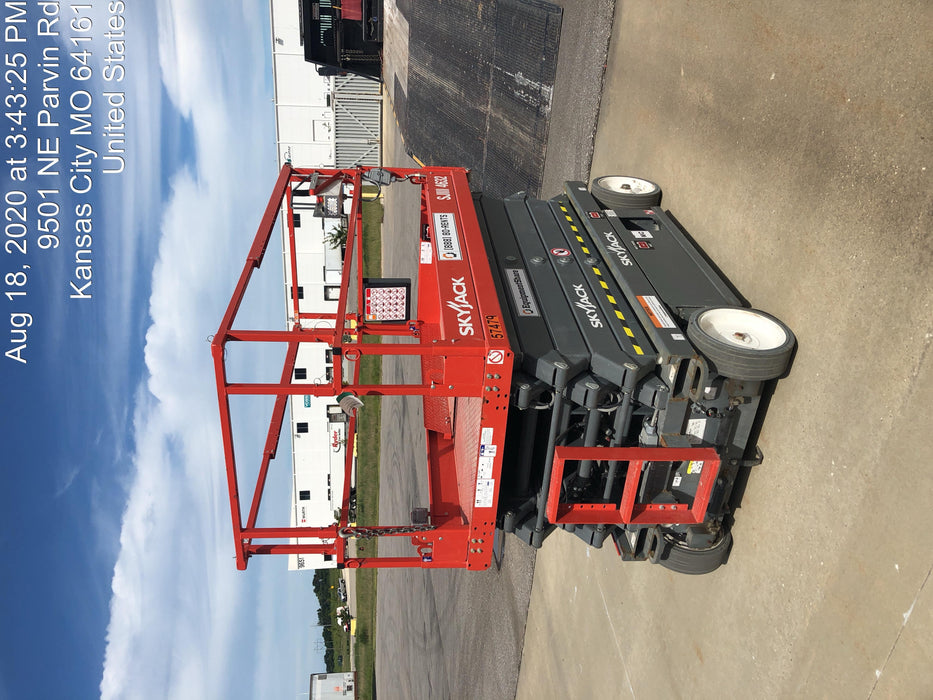 2018 Skyjack SJIII-4632 Standard Rental Specs