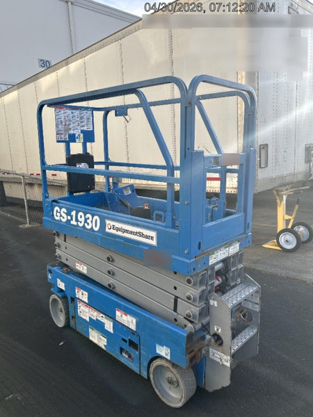 2019 Genie GS-1930 Half Height Swing Gate, 800W Inverter