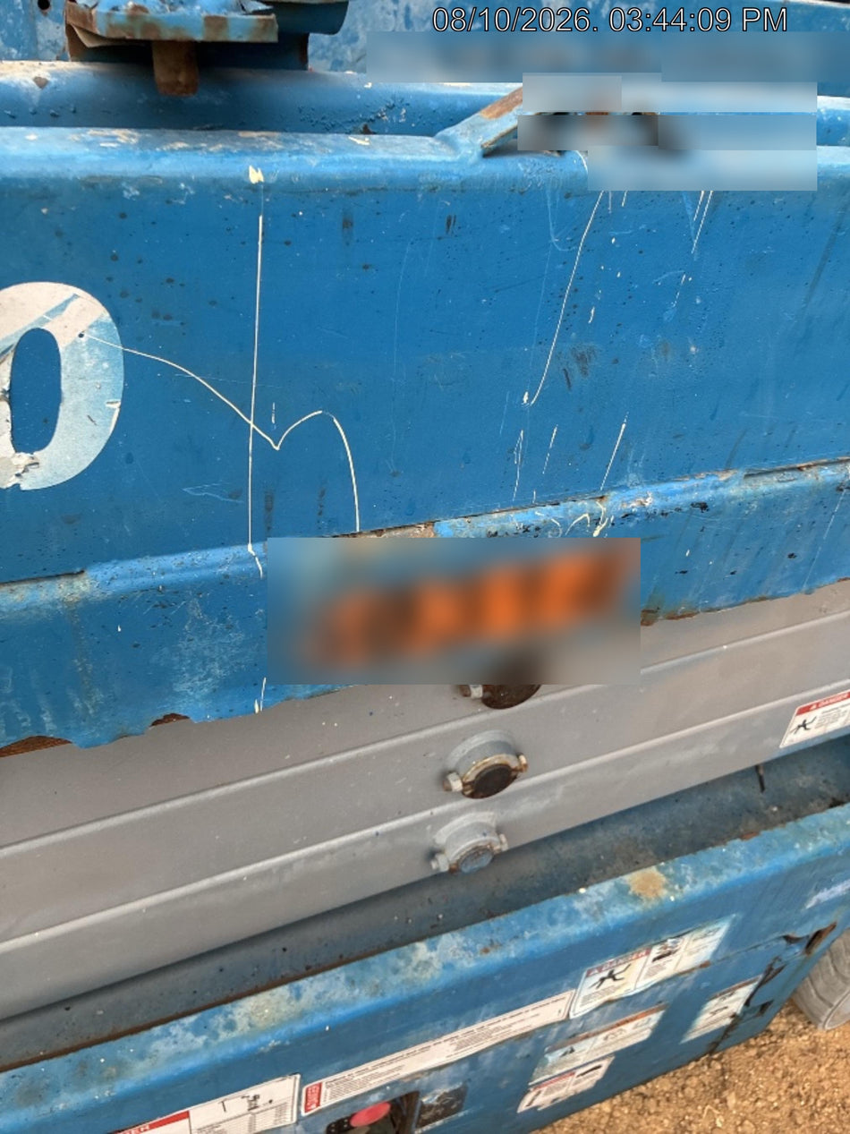 2019 Genie GS-1930 Fixed Rails with Chain Entry
