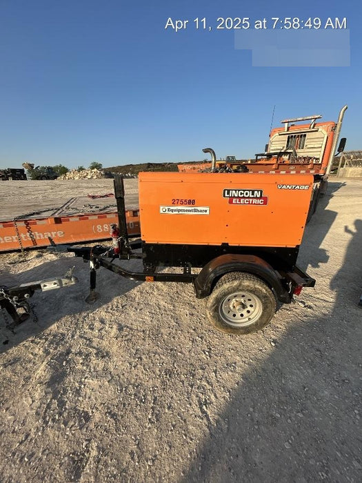 2022 Lincoln Electric LE400 Kubota V1505, Trlr, Cable Rack, Light Kit, ES Decals, T3