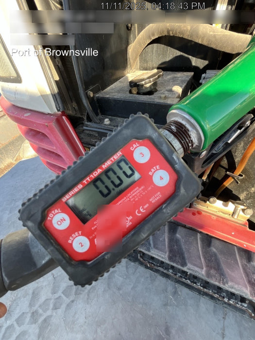 2019 Takeuchi TB290 Cab/Heat/AC w/Rubber Tracks, Auxiliary Hydraulics, Dozer Blade, Manual QC, 18/24/36" Buckets, Hydraulic Thumb Installed