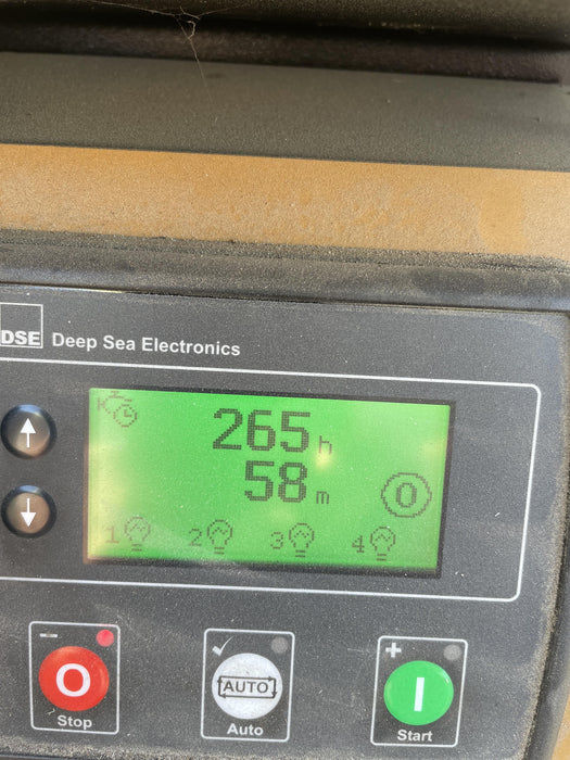 2022 Allmand NLV3GR (4) LED Light Fixture 350W, 23' Vertical Mast, 3kW Prime, Towable, Deep Sea L401, Leveling Jacks, Yanmar T4F 5.8hp