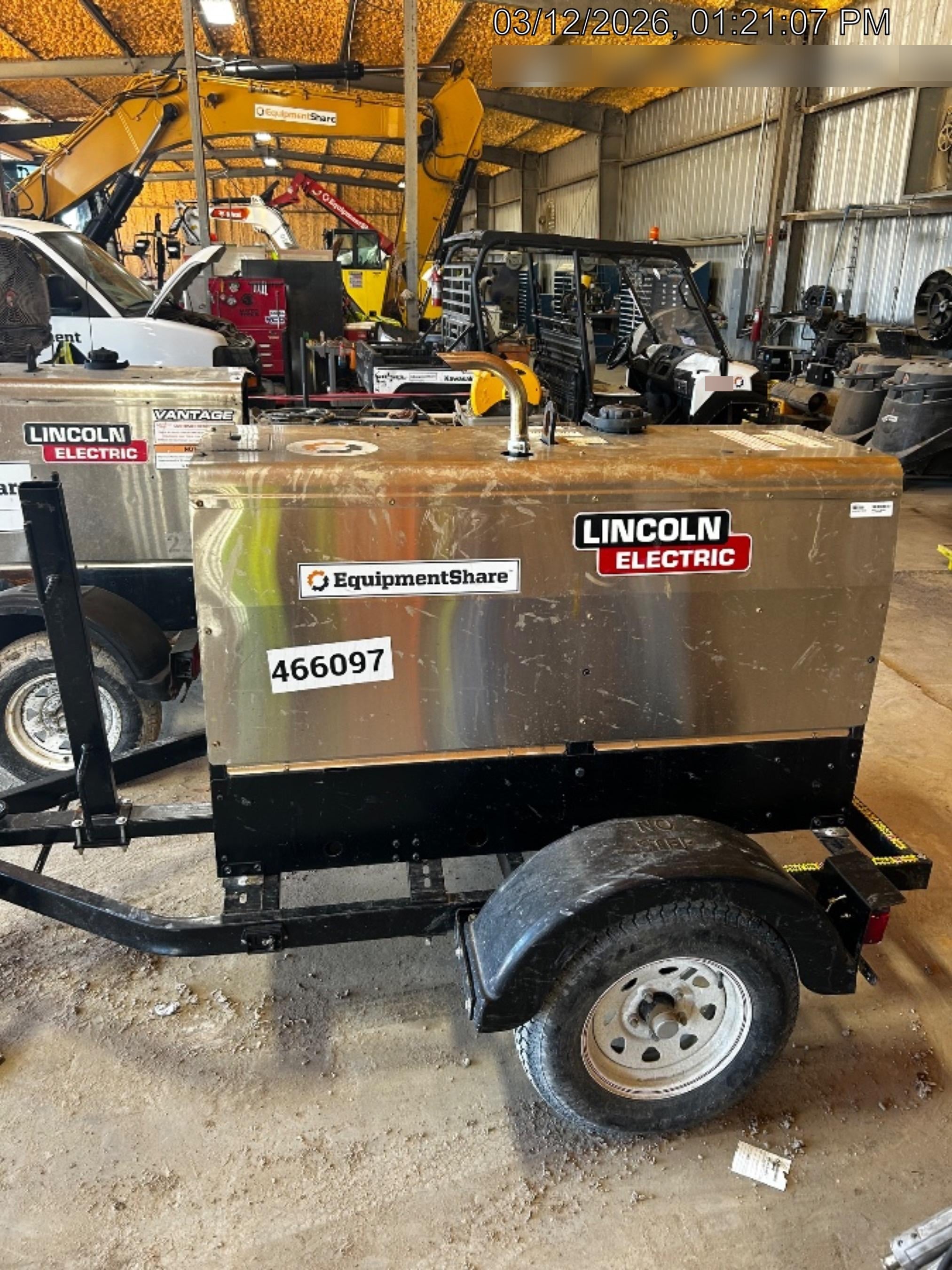 2024 Lincoln Electric LE400 Kubota V1505, Trlr, Cable Rack, Light Kit, ES Decals, T3