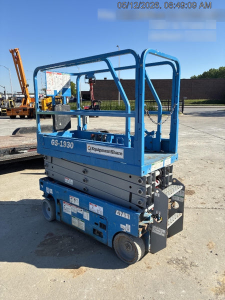 2020 Genie GS-1930 Fixed rails with chain entry gate - Pre A92.20