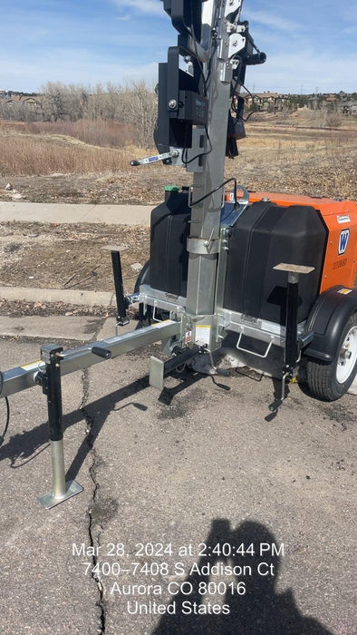 2023 Wanco WLTT-4MM4K Diesel, Deep Sea Controller, Shore Power Plug, Auto Start, (4) 350W LED Floodlights, 4kW Generator, 60 Gal Fuel Tank, 2" Ball, T3