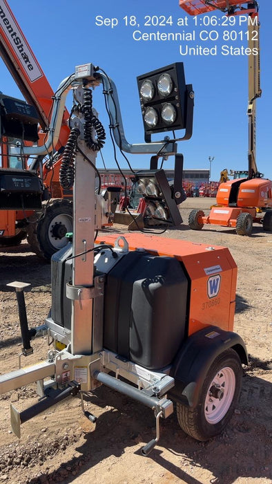 2023 Wanco WLTT-4MM4K Diesel, Deep Sea Controller, Shore Power Plug, Auto Start, (4) 350W LED Floodlights, 4kW Generator, 60 Gal Fuel Tank, 2" Ball, T3