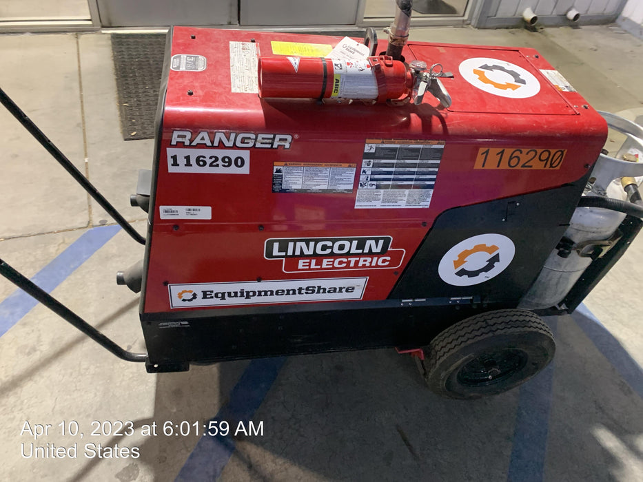 2020 Lincoln Electric Ranger 305 LPG K3430-1, Ranger 305 LPG, Undercarriage, Tank Holder & Strap, 10kw AC Gen, 25hp Kohler LPG Eng