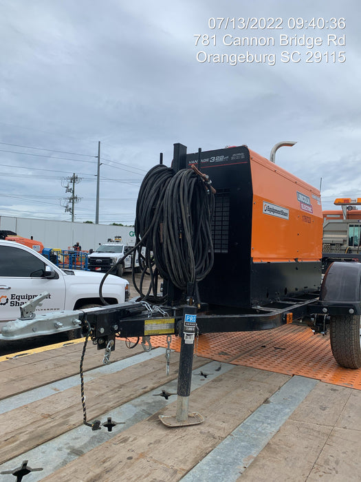 2021 Lincoln Electric Vantage 322 Vantage 322 Ready Pak 3 w/ Decals, ORANGE (includes trailer, cable rack, fender light kit) NO Telematics