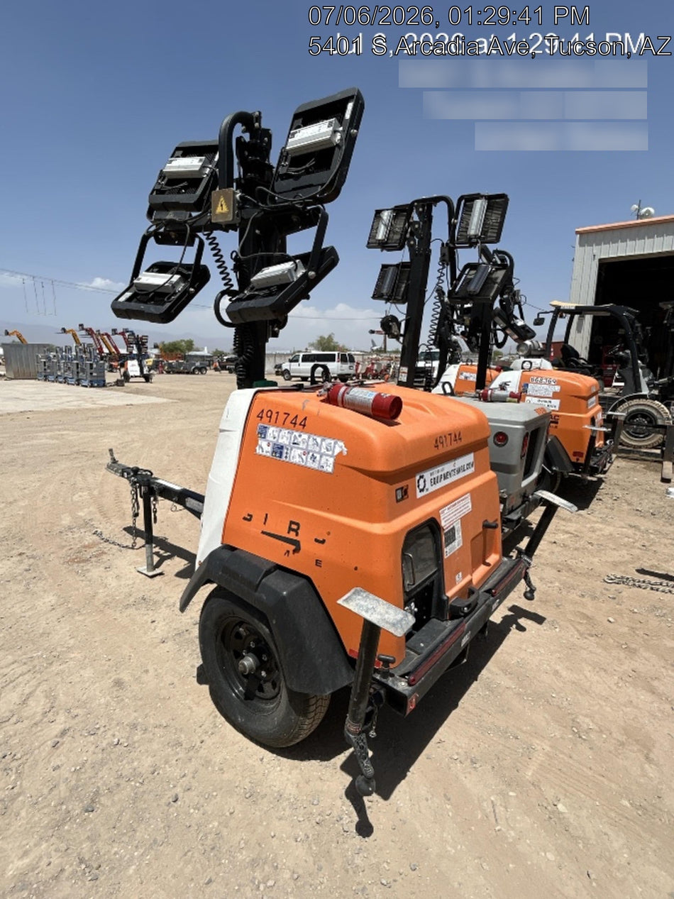 2025 Generac MLTS-4 Diesel, Mitsubishi L2E, 7.1 hp @1800 rpm, Flex Switch 120V Input, Powerzone Controller, (4) 320W LED Lights, 4kW Generator, 39.9 Gal Fuel Tank, 2" Ball, ES Decals