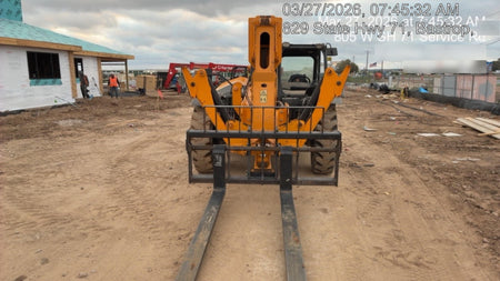 2019 JCB 510-56 Canopy, 74 HP, Solid Tires, STD Worklight, Beacon, Aux Hydraulics, Lifting Eye, Back up Alarm w/66" Carriage/60" Forks