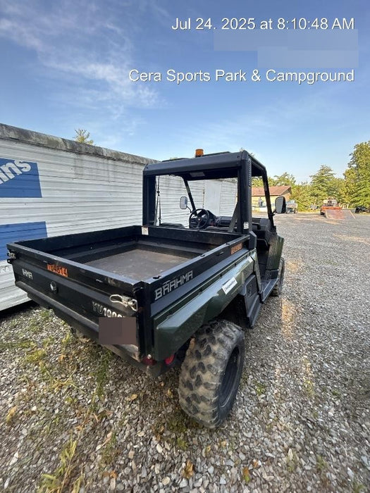 2021 Yanmar YU1000 Canopy, Steel Wheel, Poly WindShield, Beacon, Backup Alarm