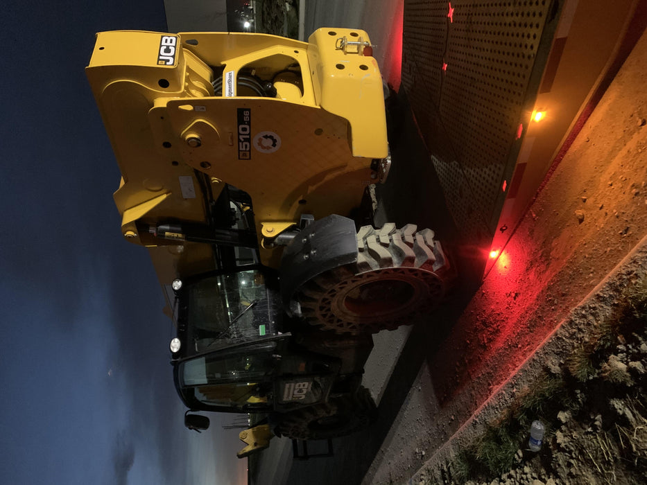 2020 JCB 510-56 Cab/Heat/Air, Solid Tires, Work Lights, Beacon, Aux Hydraulics, Back up Alarm, Lifting Eye, ES Decals