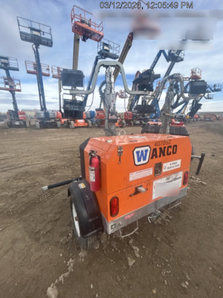 2024 Wanco WLTT-4MM4K Diesel, Deep Sea Controller, Shore Power Plug, Auto Start, (4) 350W LED Floodlights, 4kW Generator, 60 Gal Fuel Tank, 2" Ball, T3