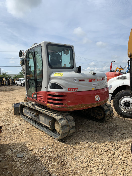 2020 Takeuchi TB290C Cab/Heat/Air, Rubber Tracks, Manual TAG QC