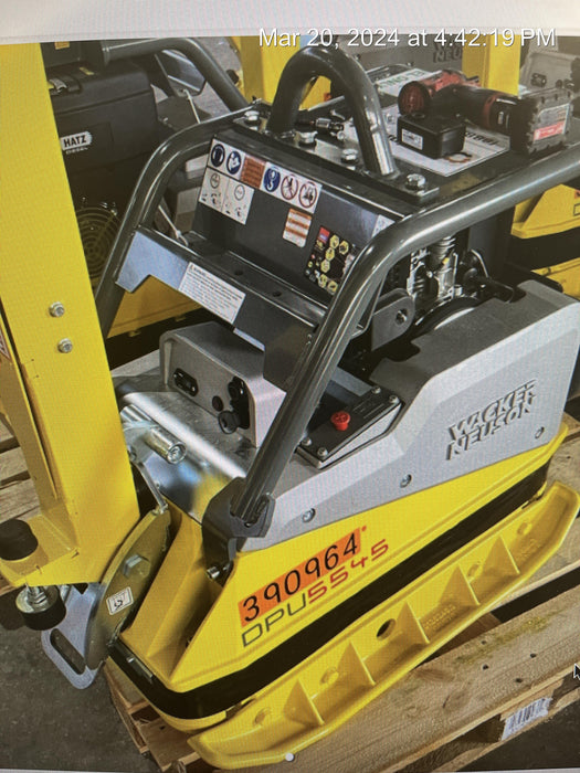 2024 Wacker Neuson DPU5545Heh Vibration Plate DPU 5545Heh US, Diesel,