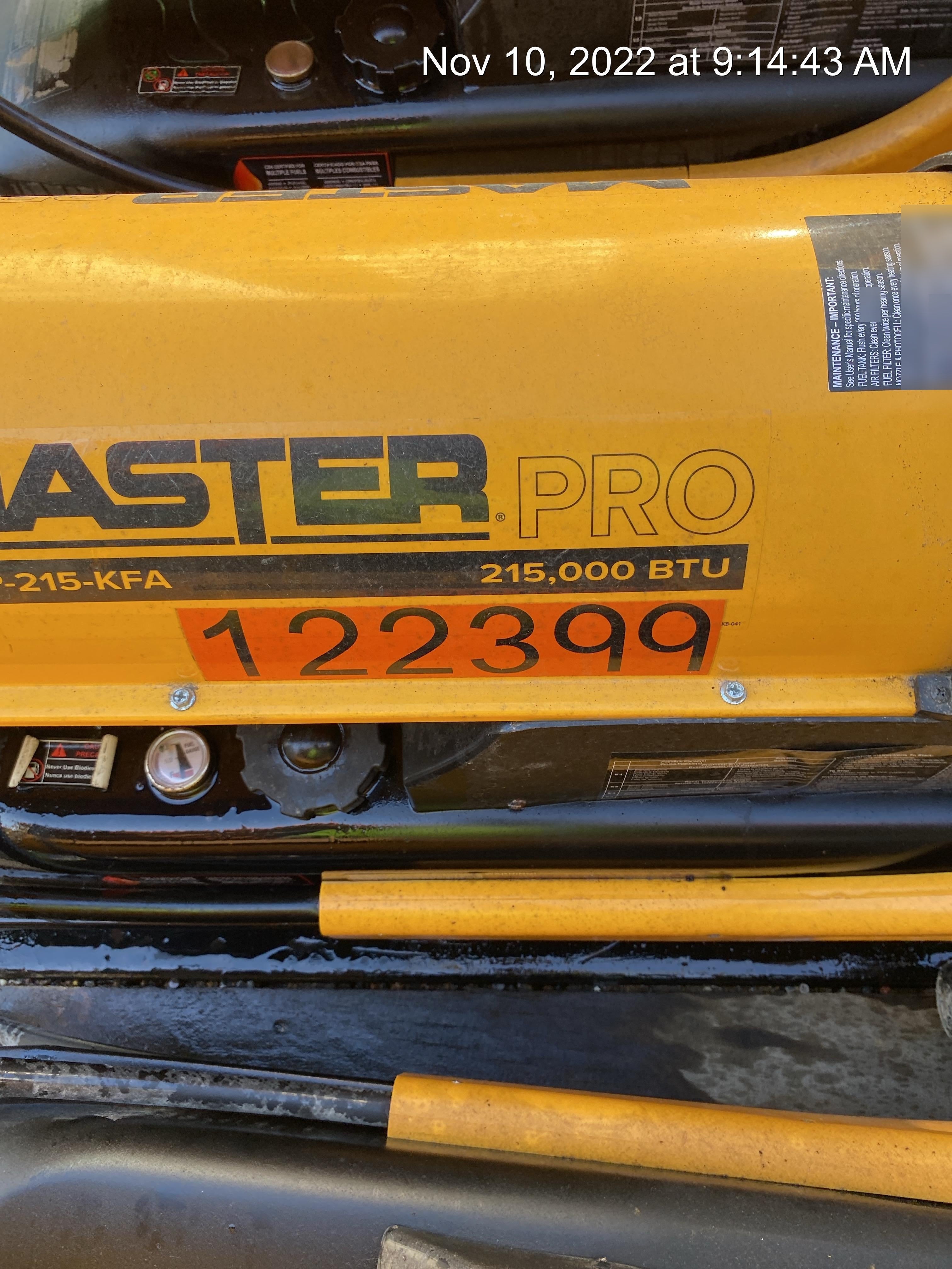 2020 MASTER MHP-215