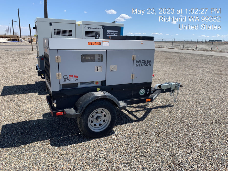 2020 WACKER NEUSON G25