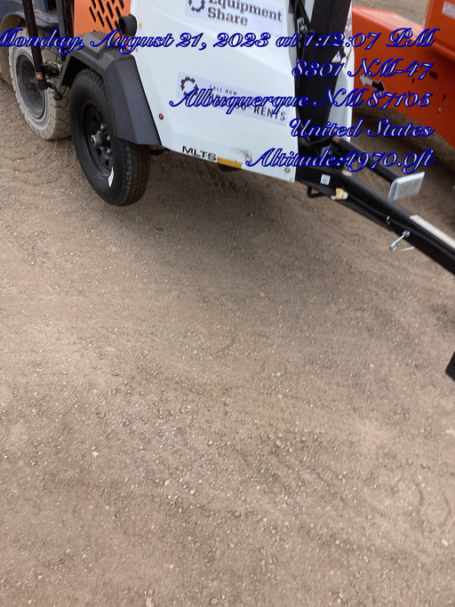 2023 Generac MLT2 Diesel, Flex Switch 120V Input, Powerzone Controller, (4) 320W LED Lights, 4kW Generator, 39.9 Gal Fuel Tank, 2" Ball, T3