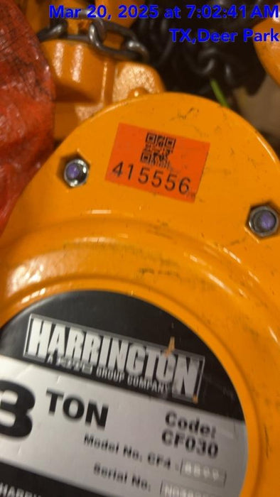 2024 HARRINGTON CF030-30