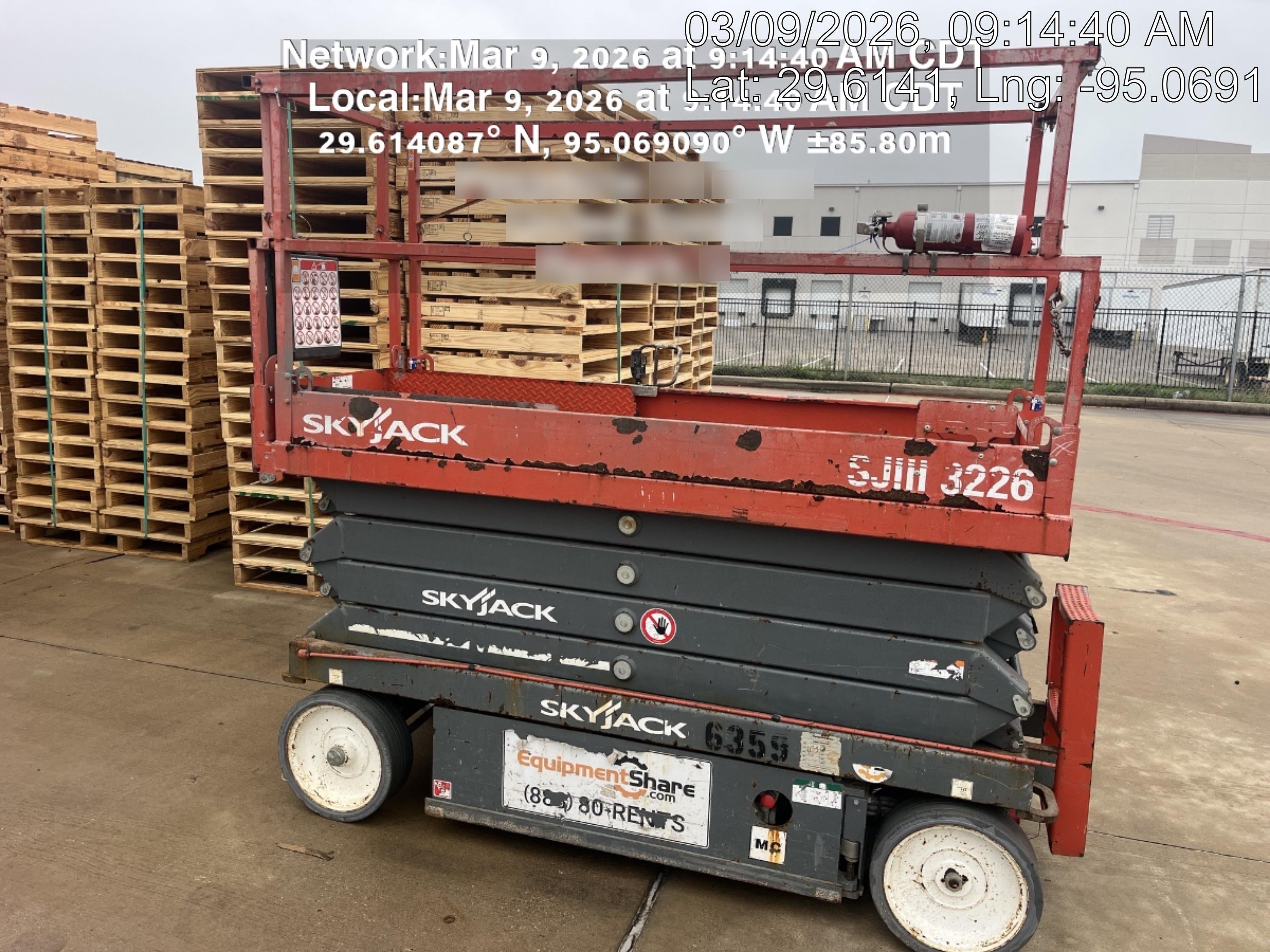 2017 Skyjack SJIII-3226 Skyjack SJ3226, Trojan Battery Set, Extended Warranty 5yr/5k hr
