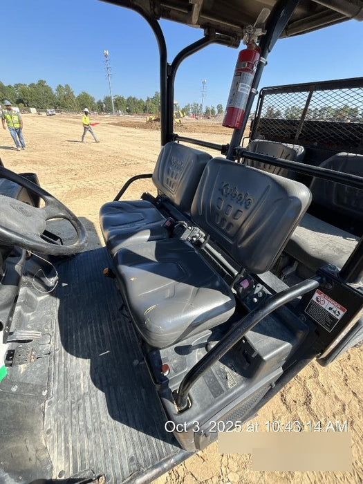 2021 Kubota RTV-X1140WL-H Canopy, Diesel, 4 Passanger, Windshield, Mirror, Backup Alarm, Beacon