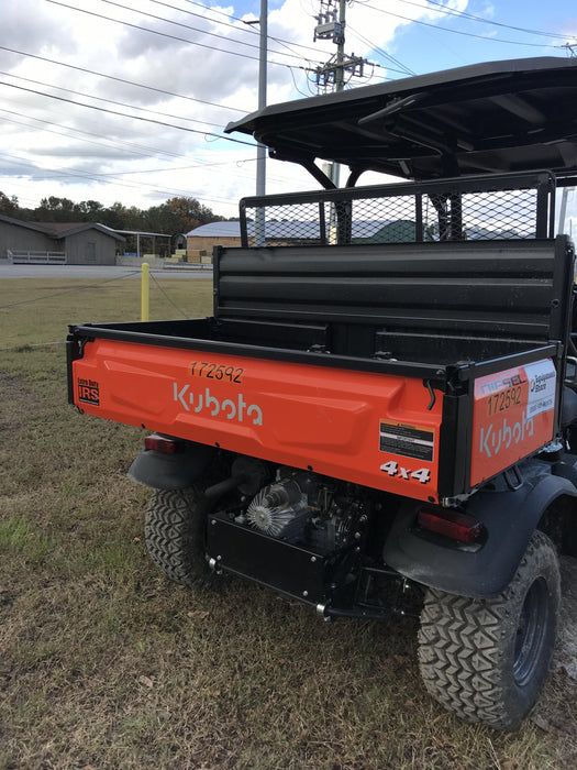 2021 Kubota RTV-X1140W-H Plastic Canopy, Windshield Acrylic Clear, LED Strobe Light, Wire Harness Kit, Back up Alarm