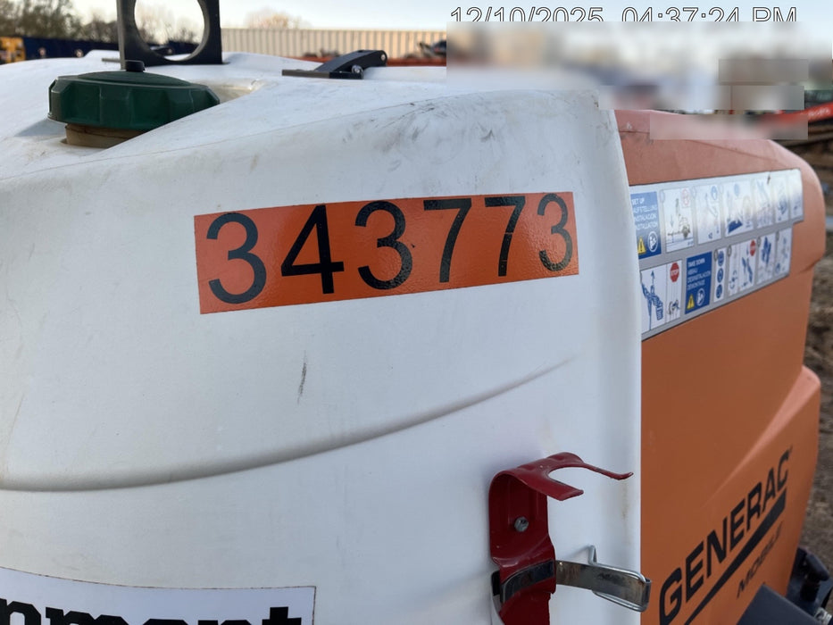 2023 Generac MLT2 Diesel, Flex Switch 120V Input, Powerzone Controller, (4) 320W LED Lights, 4kW Generator, 39.9 Gal Fuel Tank, 2" Ball, T3