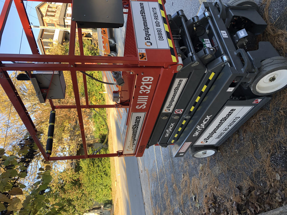 2019 Skyjack SJIII-3219 Standard Options, Trojan Batteries