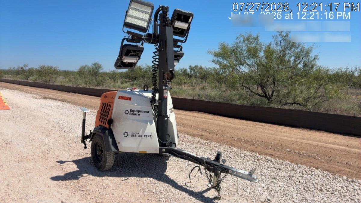2023 Generac MLT2 Diesel, Flex Switch 120V Input, Powerzone Controller, (4) 320W LED Lights, 4kW Generator, 39.9 Gal Fuel Tank, 2" Ball, T3