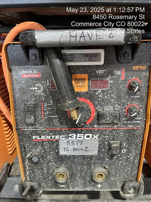 2023 LINCOLN ELECTRIC FLEXTEC 350X