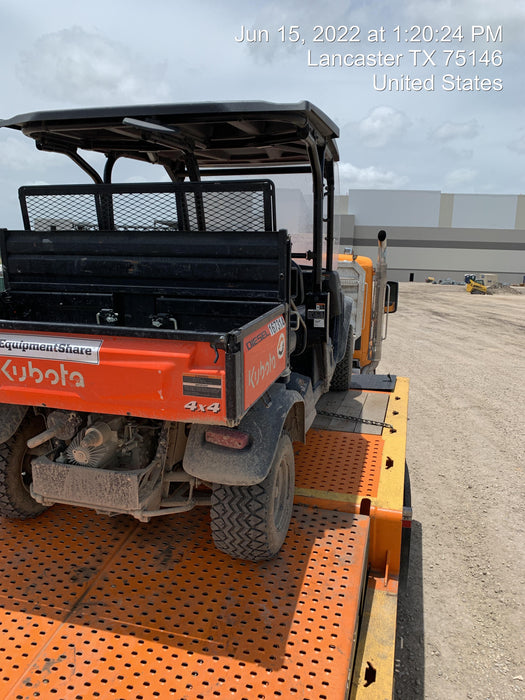 2021 Kubota RTV-X1140W-H Plastic Canopy, Windshield Acrylic Clear, LED Strobe Light, Wire Harness Kit, Back up Alarm