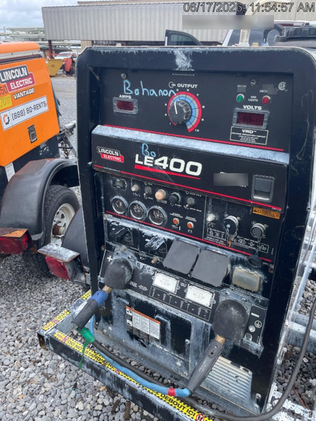 2024 Lincoln Electric LE400 Kubota V1505, Trlr, Cable Rack, Light Kit, ES Decals, T3