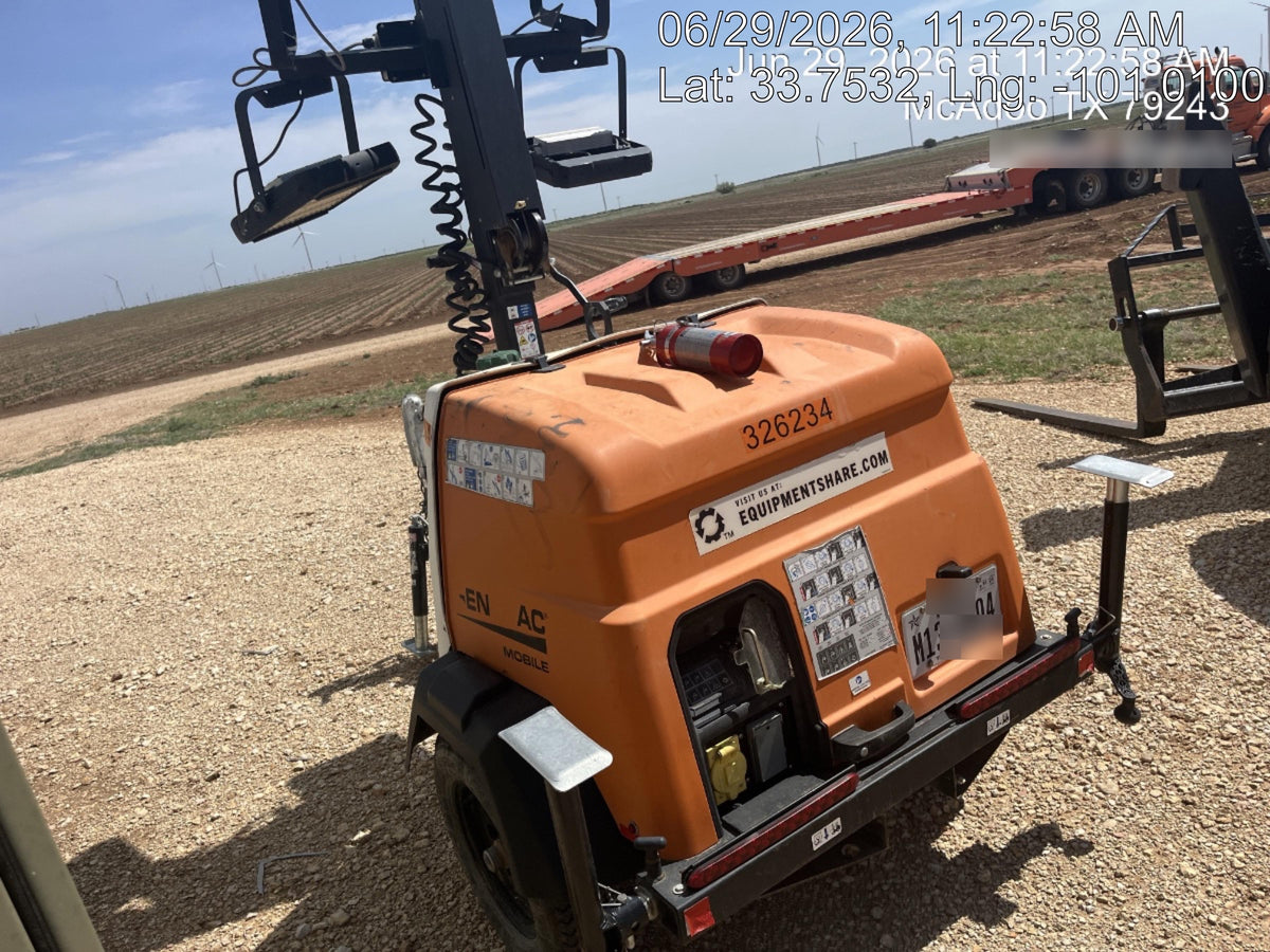 2023 Generac MLT2 Diesel, Flex Switch 120V Input, Powerzone Controller, (4) 320W LED Lights, 4kW Generator, 39.9 Gal Fuel Tank, 2" Ball, T3