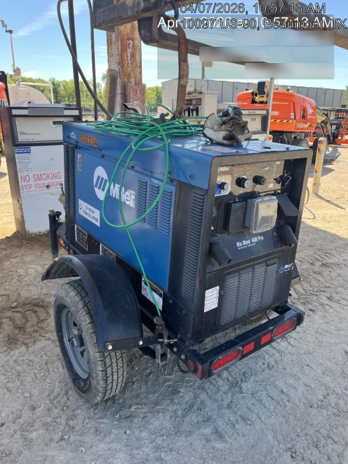 2025 MILLER ELECTRIC BIG BLUE 400