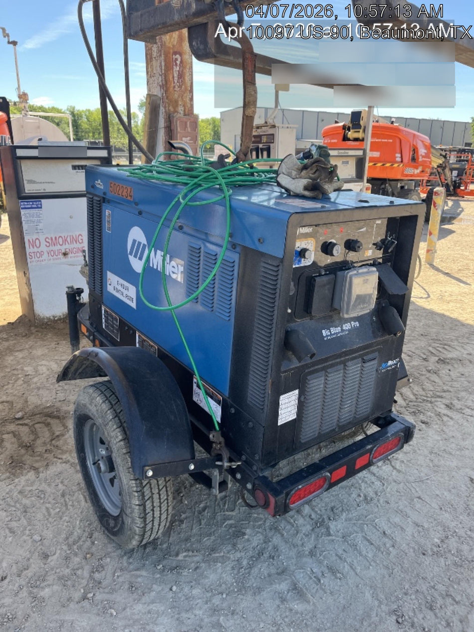 2025 MILLER ELECTRIC BIG BLUE 400