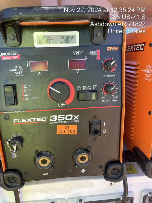 2023 LINCOLN ELECTRIC FLEXTEC 350X