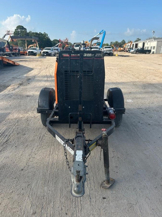 2021 Lincoln Electric Vantage 322 Vantage 322 Ready Pak 3 w/ Decals, ORANGE (includes trailer, cable rack, fender light kit) NO Telematics