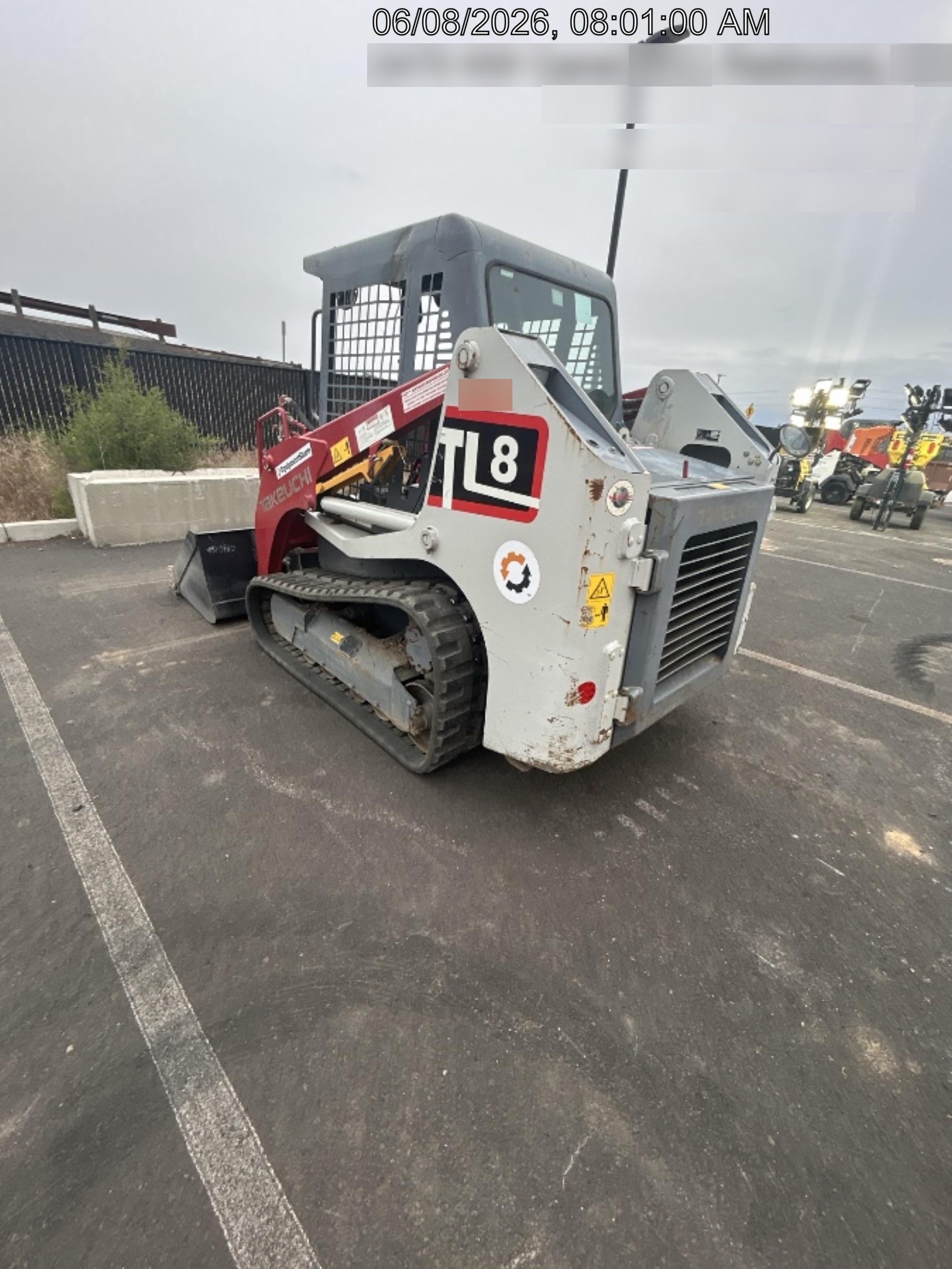 2019 TAKEUCHI TL8W