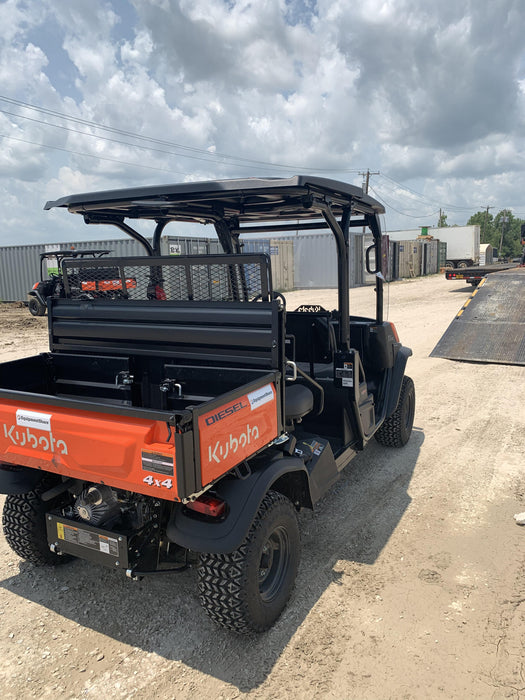 2021 Kubota RTV-X1140W-H Plastic Canopy, Windshield Acrylic Clear, LED Strobe Light, Wire Harness Kit, Back up Alarm