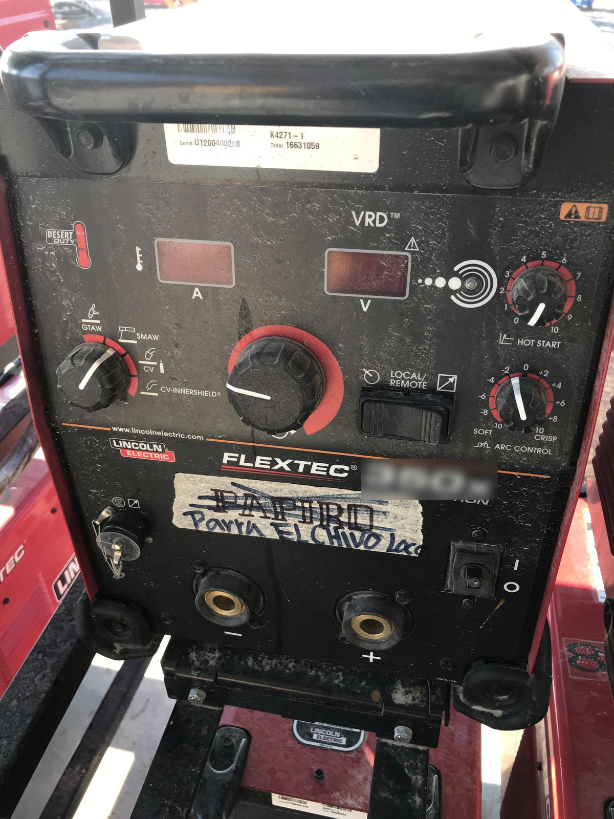 2020 LINCOLN ELECTRIC FLEXTEC 350X