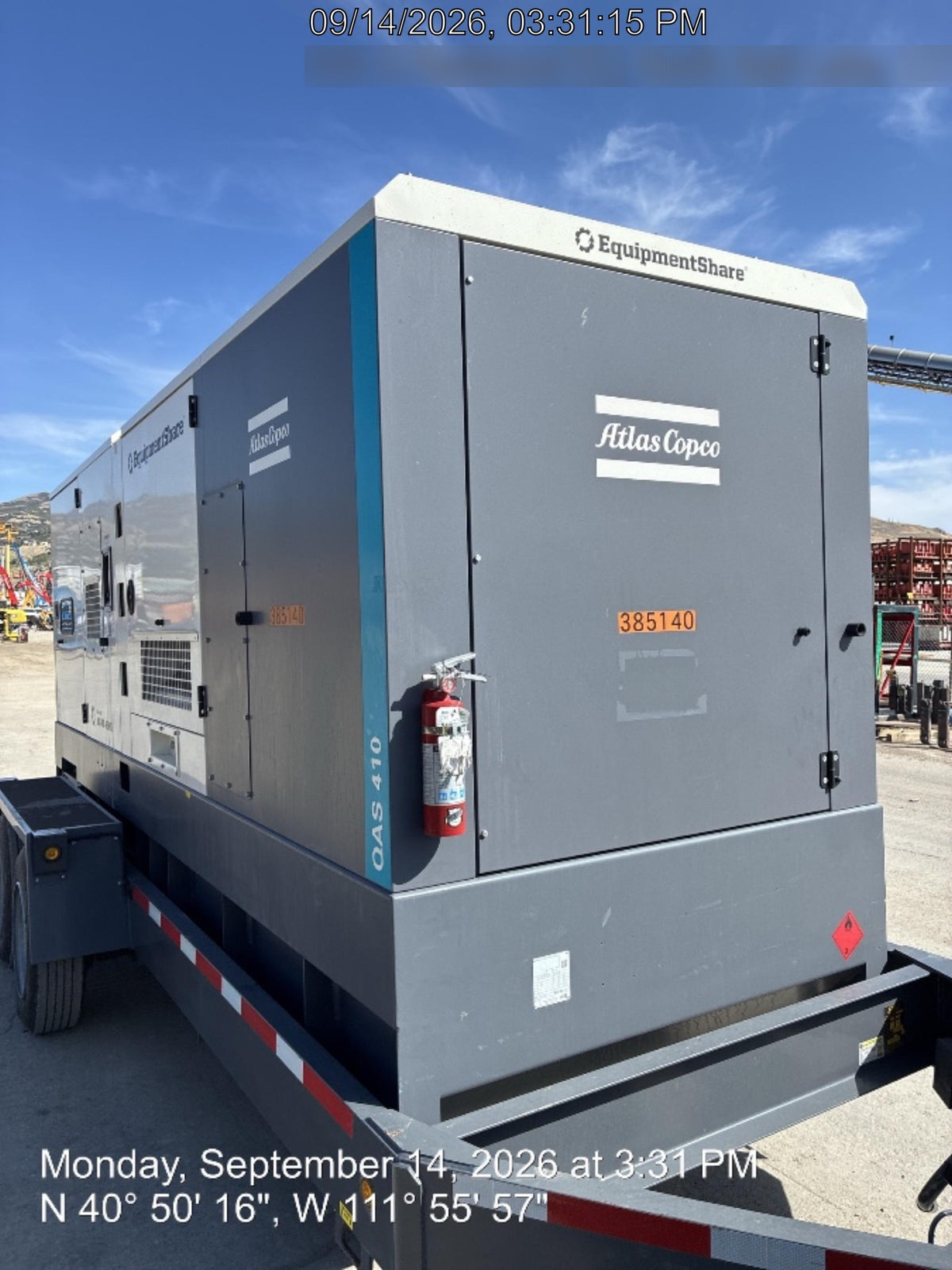 2023 ATLAS COPCO QAS 410