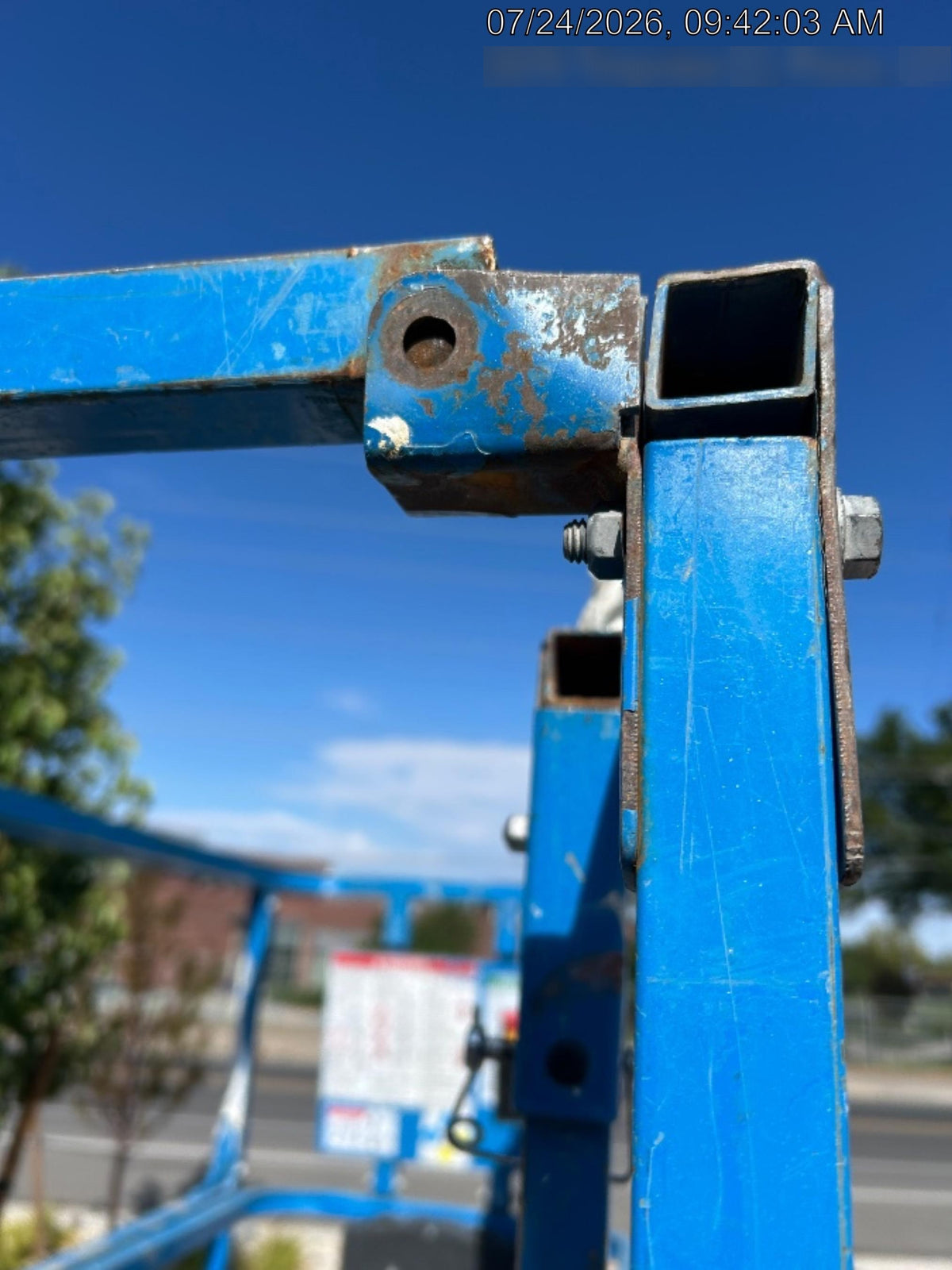 2020 Genie GS-1930 Solid Non Marking Tires, Beacon, Folding rails with half height swing gate