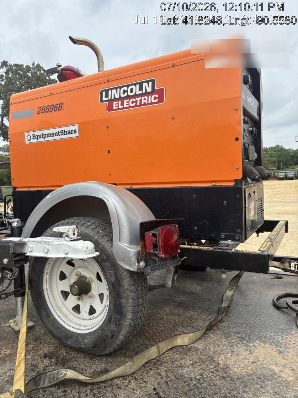 2022 Lincoln Electric LE400 Kubota V1505, Trlr, Cable Rack, Light Kit, ES Decals, T3