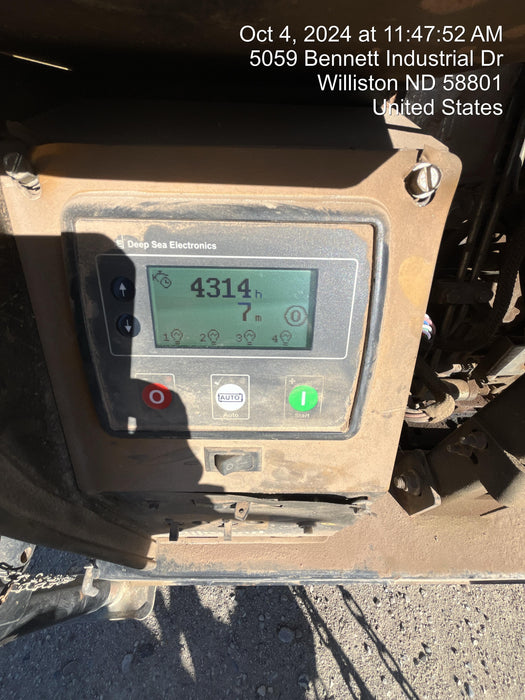 2022 Allmand NLV3GR (4) LED Light Fixture 350W, 23' Vertical Mast, 3kW Prime, Towable, Deep Sea L401, Leveling Jacks, Yanmar T4F 5.8hp