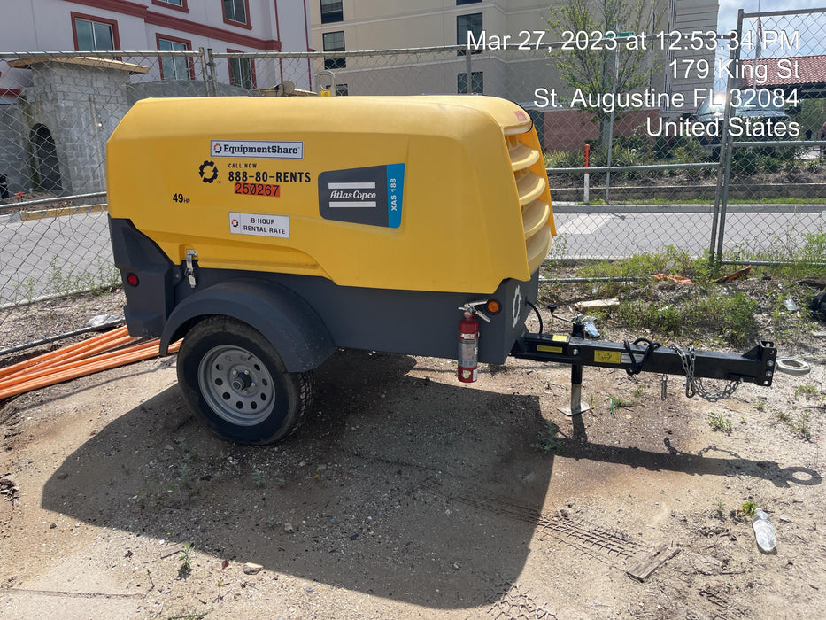 2022 ATLAS COPCO XAS188 CWK
